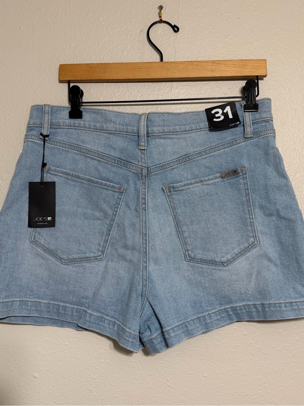Joe's Jeans Light Blue Denim High-Rise Women’s Shorts
